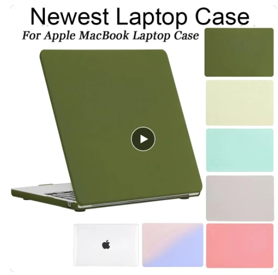 2023 Custodia Portatile Aggiornata Per Macbook Touch Id Air 13 Caso  Per Apple Macbook M1 M2 Chip Air Pro Retina 13 14 15.3 16 Pollici