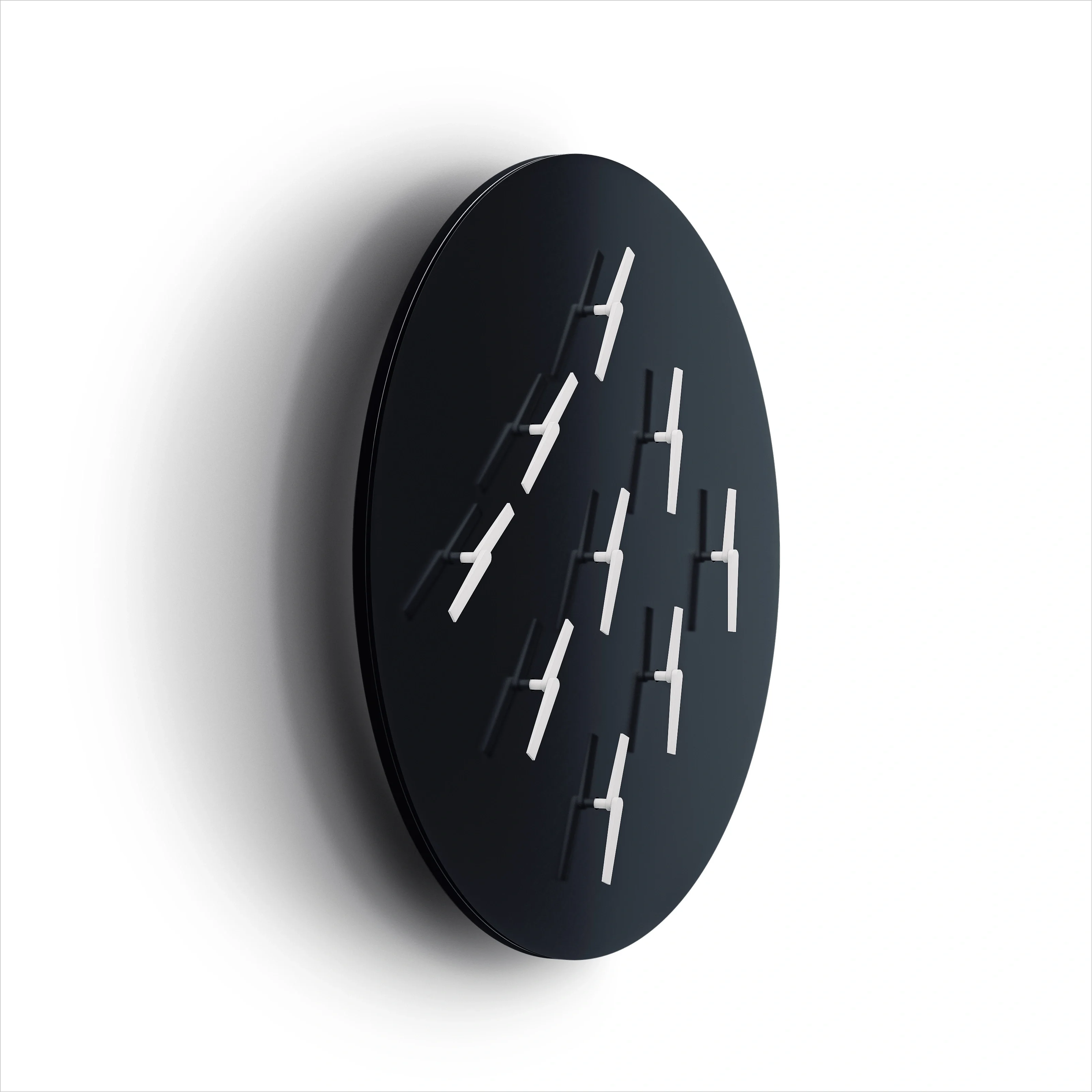 2025 New Wall Clock Modern Fashion Personality Art Mute Living Room Wall Clock Luxury Wall Clock Color Can Be Customized 5