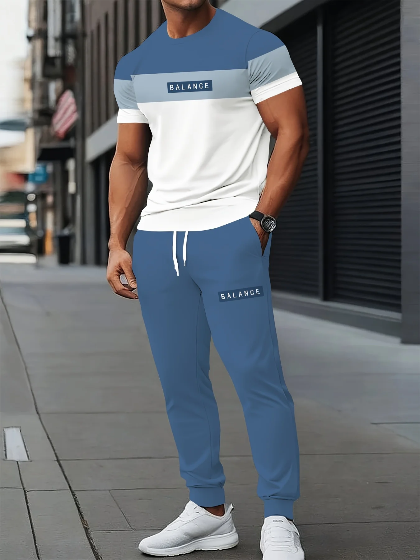 المجموعة الرجالية الجديدة لصيف 2025 ملابس رياضية خ...