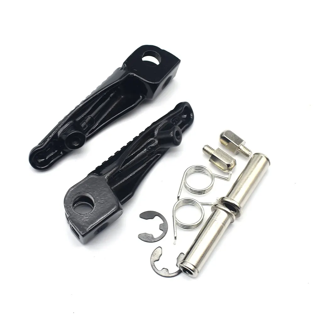 Motorcycle Front Rear Footrests Foot pegs For Kawasaki ZX6R ZX636 ZX9R ZX10R ZX14 ZX-14 Z750 Z1000 ZZR1200 GTR1400 ZZR1400 ER6N motorcycle accessories motorcycle foot pedals motorcycle footrests