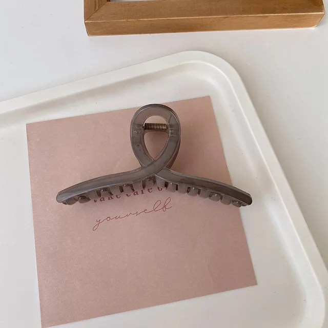 Vintage Cross Hair Clip Large Barrette Crab Hair Claws Bath Clip Ponytail Clip for Women Girls Claw Clip Hair Accessories A8