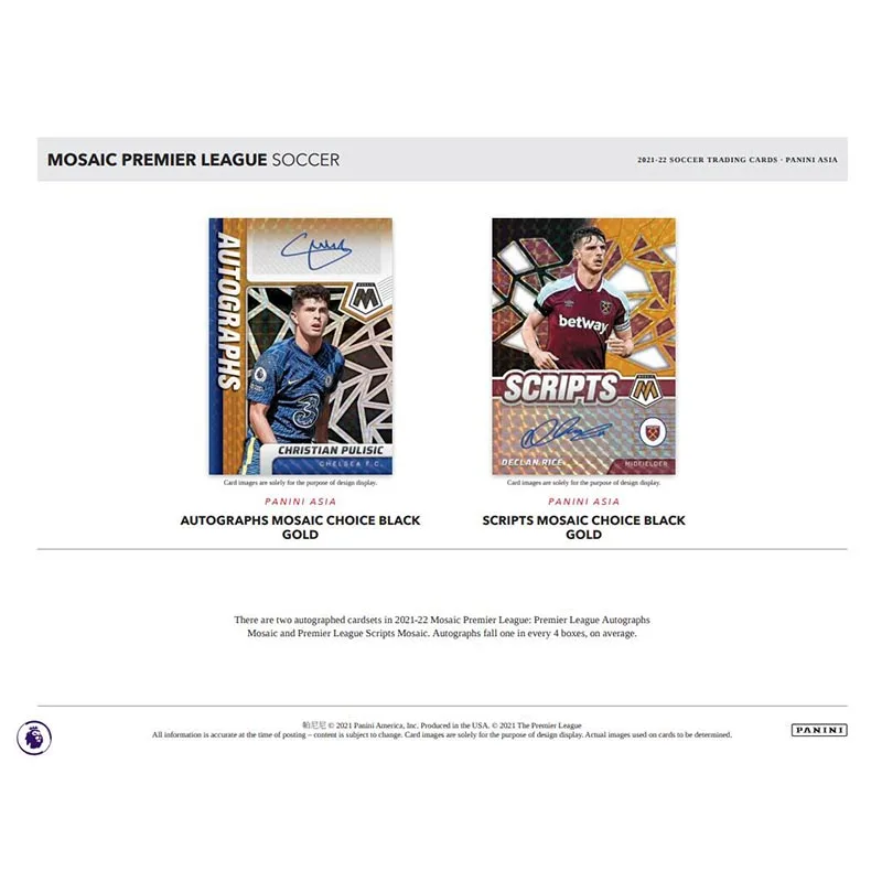 Рисунок 5 - 2021/22 Panini Mosaic Premier League
