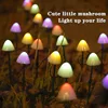 LED Solar Light String Outdoor Waterproof Mushroom Lawn Light Garden Courtyard Terrace Trail Landscape Decoration Lighting 5