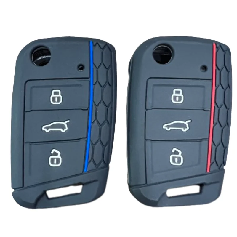 Custodia In Silicone Per Volkswagen Polo Golf 7 Tiguan Per Skoda Octavia Kodiaq Karoq Per Seat Ateca Leon Ibiza Accessori
