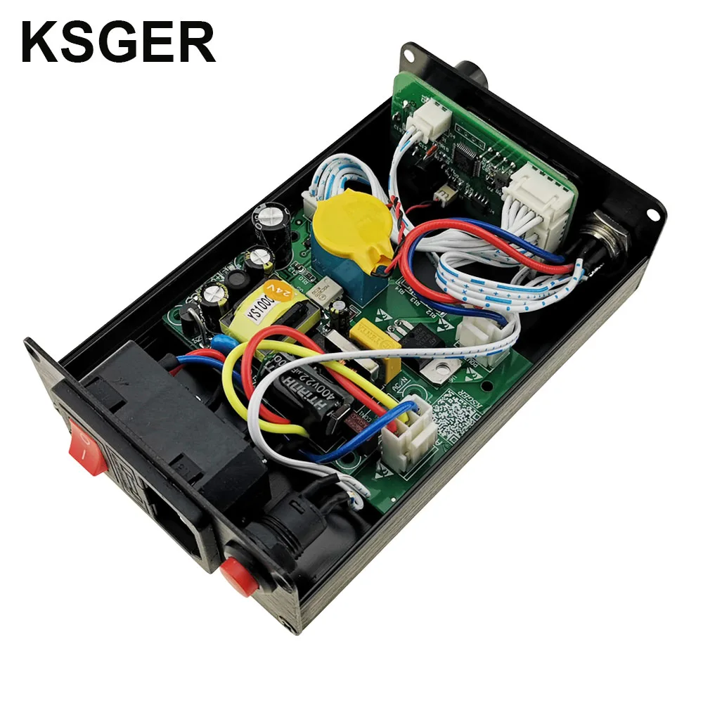 KSGER DIY Hot Air Gun Rework Station Solder Hot Air Fun Dryer Electronic OLED Nozzle Stand DIY Welding Tool Heating Element 700W 4