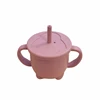 Baby Penguin Straw Cup Food Grade Silicone Children's Creative Straw Cup Baby Learning Cup Baby Anti Drop Water Cup BPA Free 6