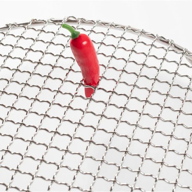 304 Rozsdamentes Többcélú Acél Kerek Grill Háló Láb Grillező Állvány Gőz Sütőállvány Kemping Kültéri Bbq - Image 5