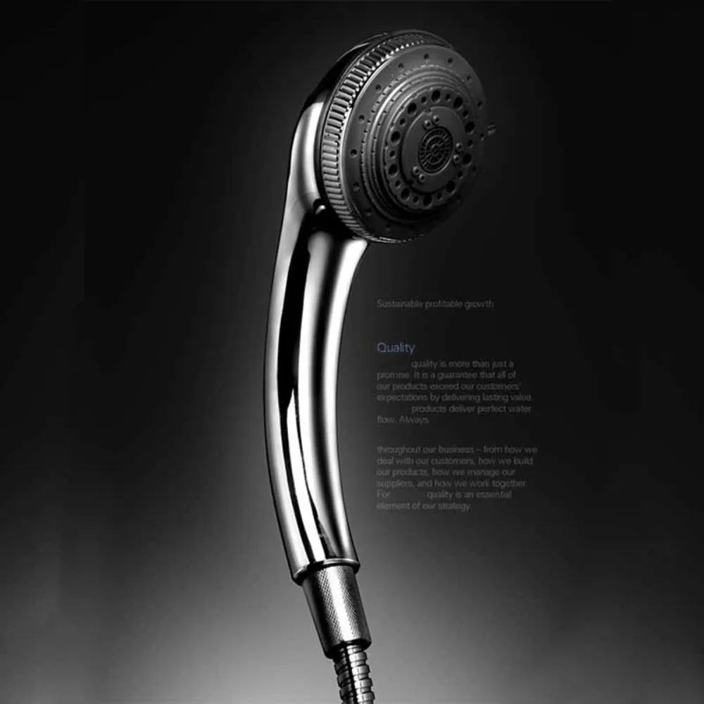 Multifunction Adjustable Shower Head 7 Modes High Pressure Filter Stainless Steel Bathroom Fixture Bathroom Accessories