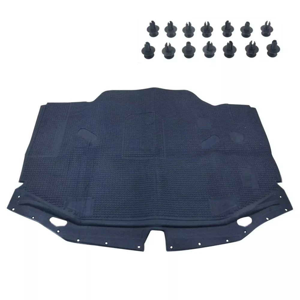 Front Hood Engine Heat Insulation Pad Soundproof Cotton Cover Mat For Mercedes-Benz 300SL 500SL 600SL R129 SL320 SL500 SL600