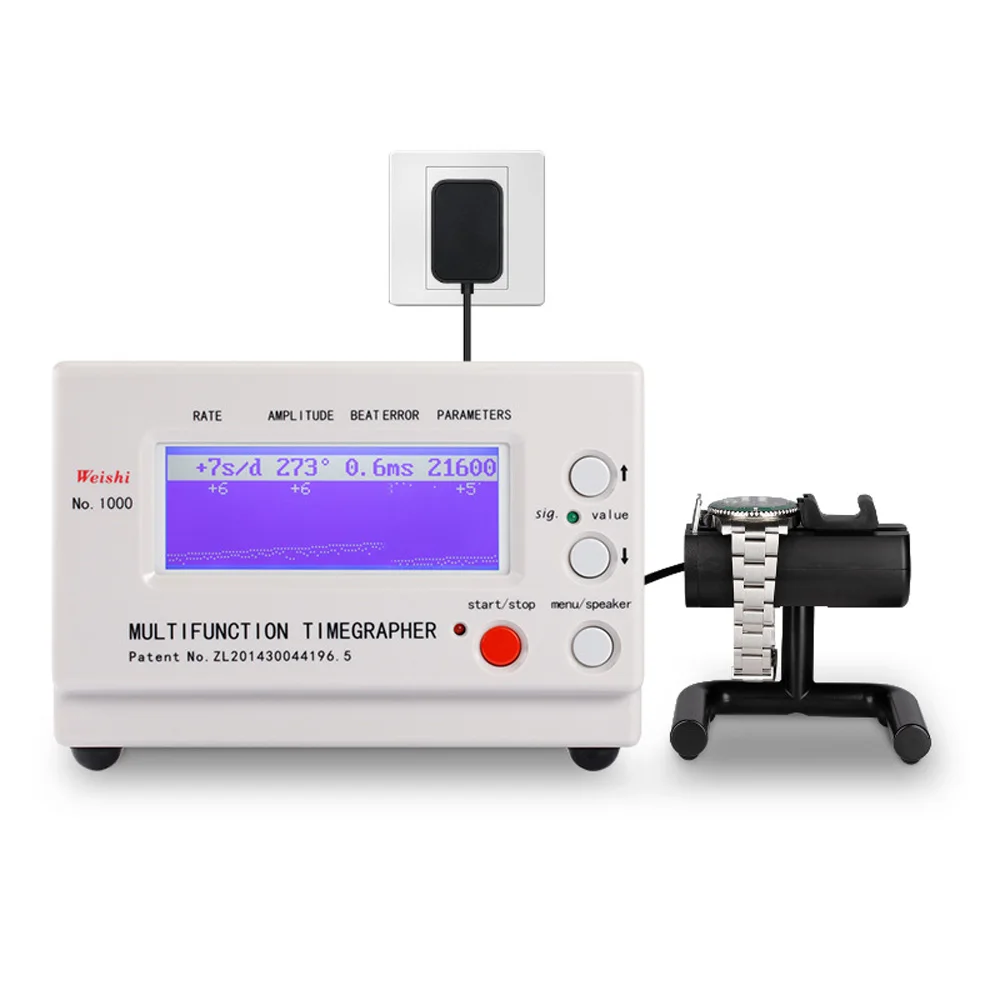 Temporizzatore Professionale Precisione Orologio Meccanico Multifunzionale Tester Calibratore Riparazione Orologi Strumenti