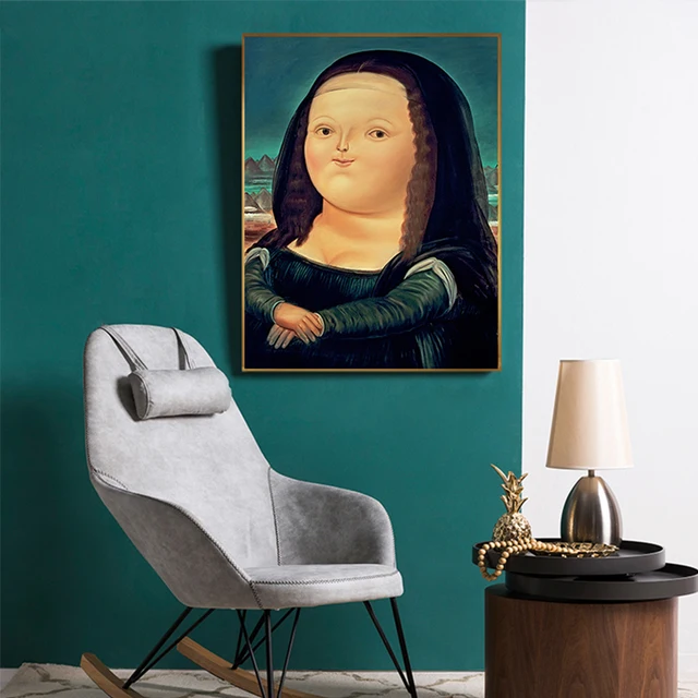 미니멀리스트 아트 소녀 벽 장식 애니메이션 포스터