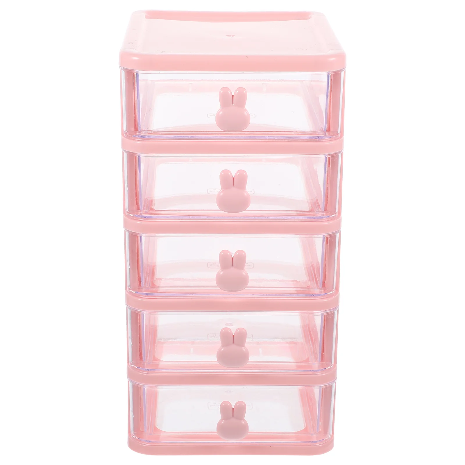 

Multi-layer Stationery Organizer Adorable Stackable Organizing Box Transparent Sundries Storage Organizer