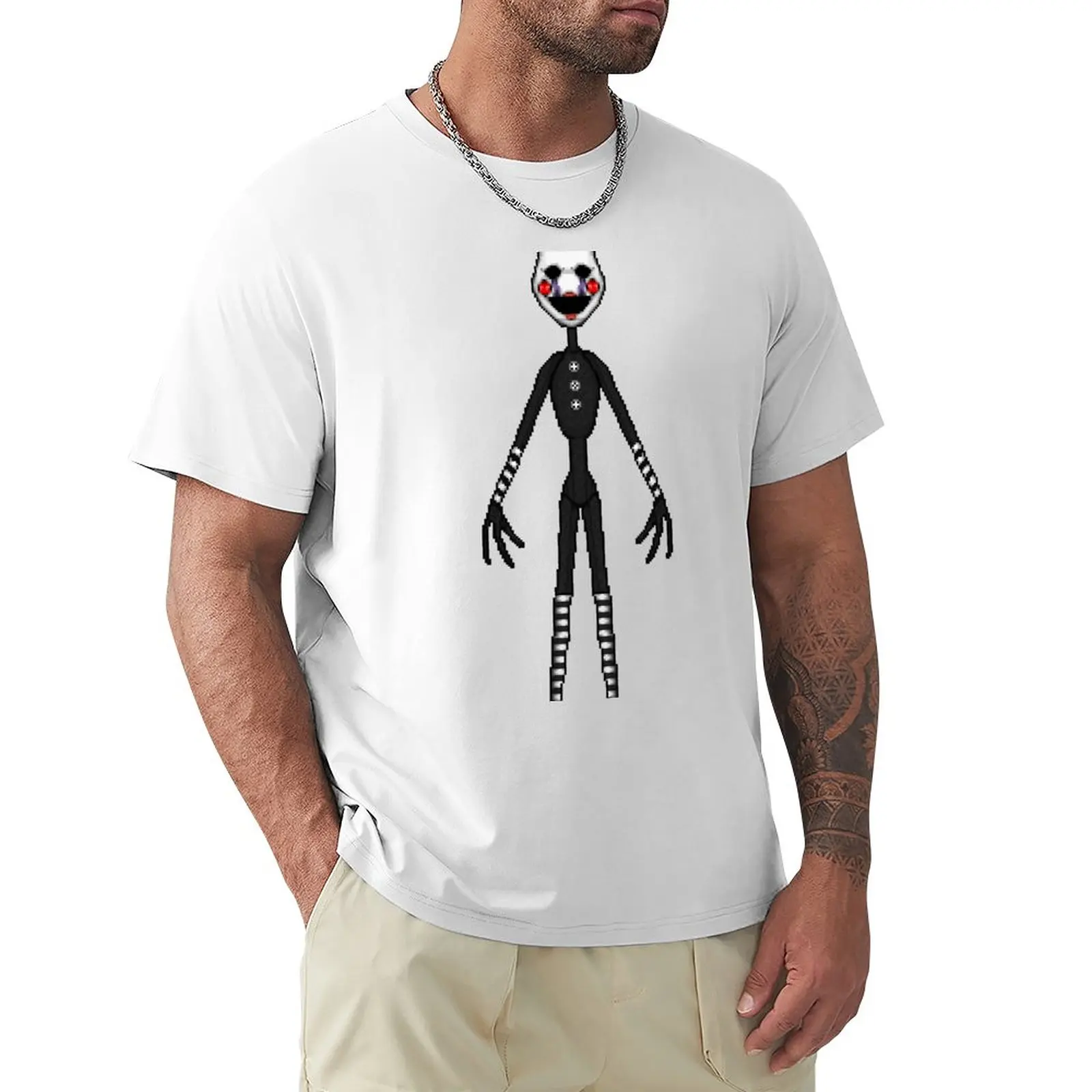 

The Marrionette T-Shirt boys whites hippie clothes blanks T-shirt men