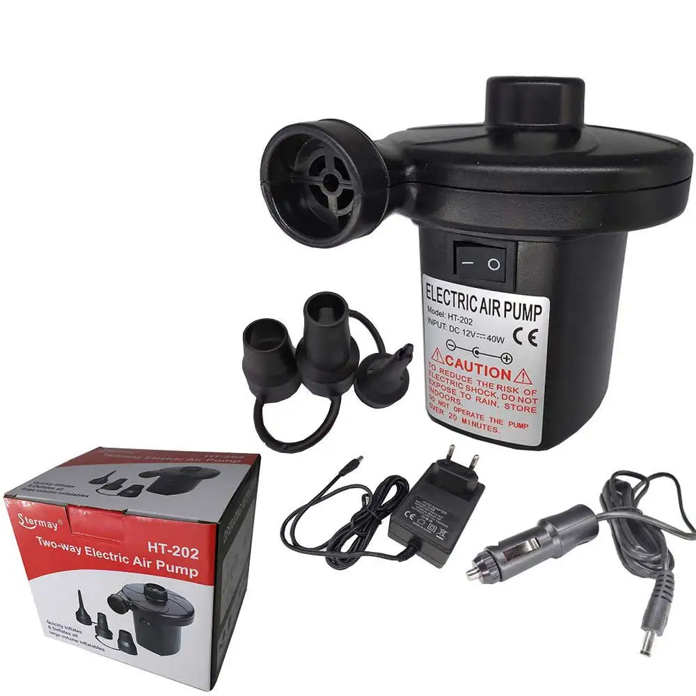 Air Pump Inflatable Boat Pump For Mattress Dc Auto Cigarette Lighter Ac
