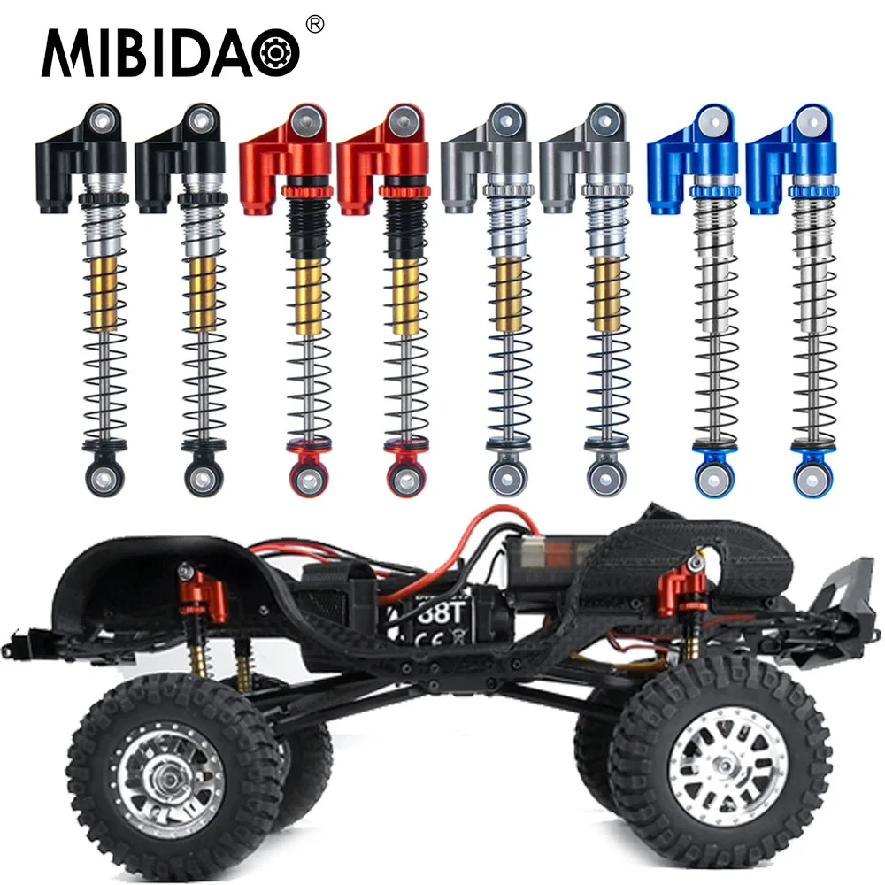 

Амортизатор MIBIDAO металлический 48 мм, 4 шт., для моделей автомобилей Axial SCX24, Chevrolet Wrangler, Gladiator, Bronco 1/24 RC