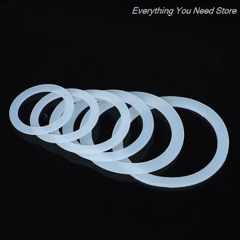 Anillo de sello de goma Moka Express, junta de arandela Flexible, reemplazo de anillo para Moka Pot, pieza de cafetera Espresso