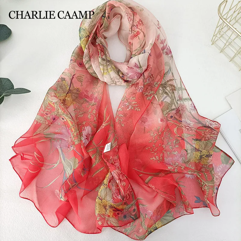 Женская шифоновая бандана-шарф