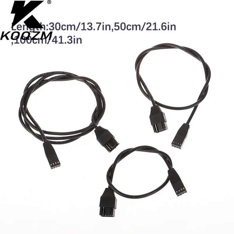

30/50/100cm Motherboard 4Pin PWM Temperature Control Fan Adapter Cable GPU Graphics Card Power Extension Cable