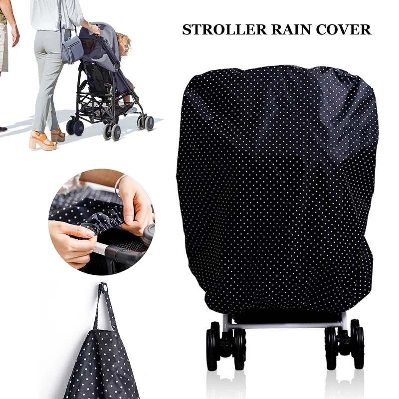 PCs Stroller Waterproof Rain Cover Windproof Dust Shield For