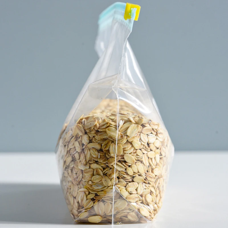 Eco-Friendly Reusable Zipper Seal Food Storage Bags