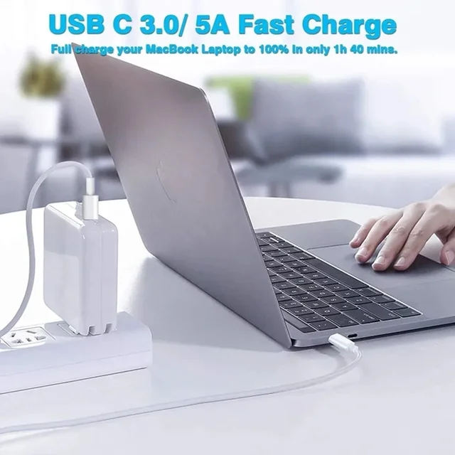 30W 61W 67W 87W 96W 140W PD USB C3.0/5A Fast Charger Laptop Notebook Power Adapter for Apple Macbook Pro Air M1 M2 12/13/14/16In - Image 5