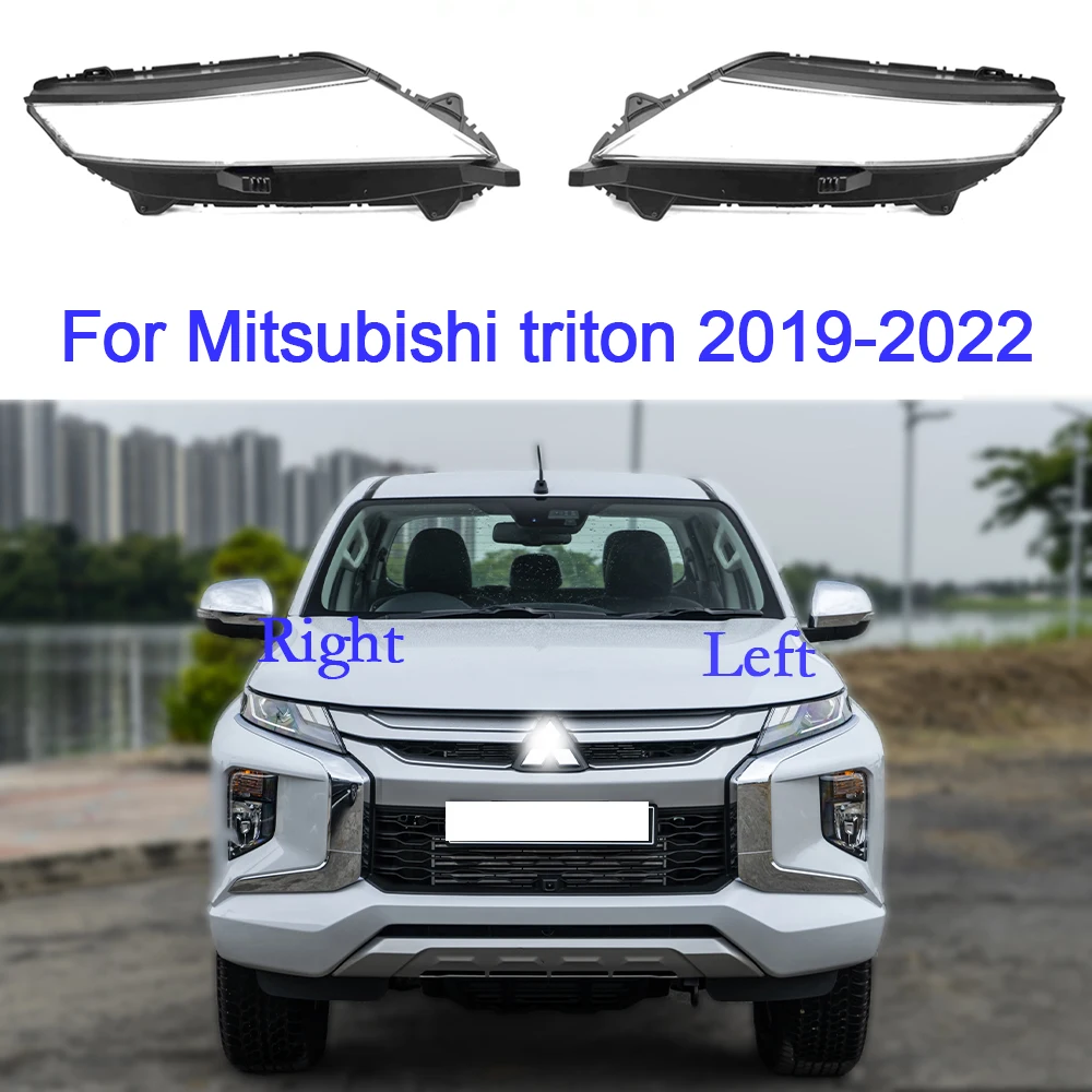 

Для Mitsubishi Triton 2019 2020 2021 2022 Автомобильная фара стекло сменная крышка объектива автозапчасти ПВХ абажур автомобильные аксессуары