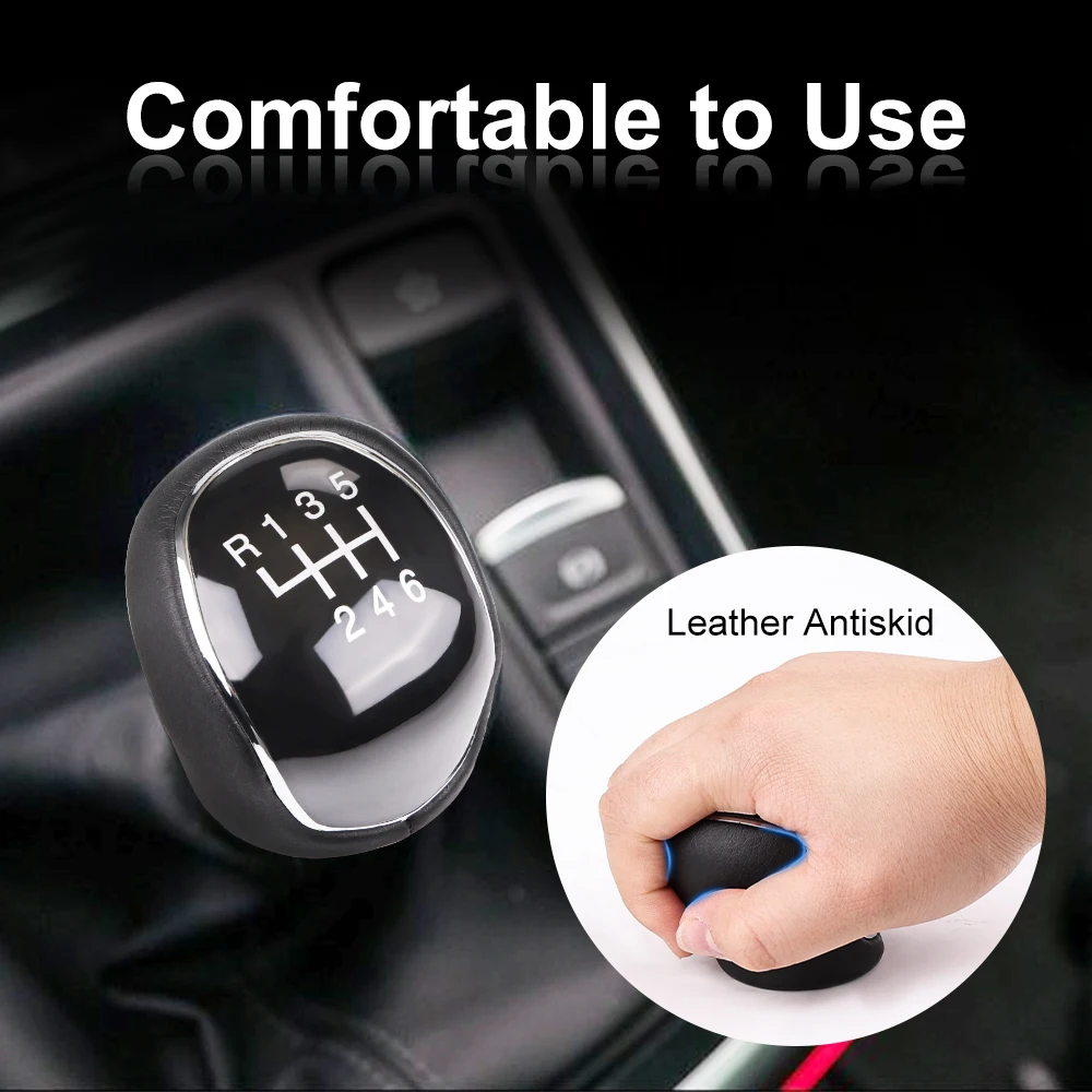 For Ford Mondeo Mk4 Gear Shift Knob 5/6 Speed Shift Knob Head For Ford Galaxy MK2 Auto Accessories Gear Lever Car Accessories