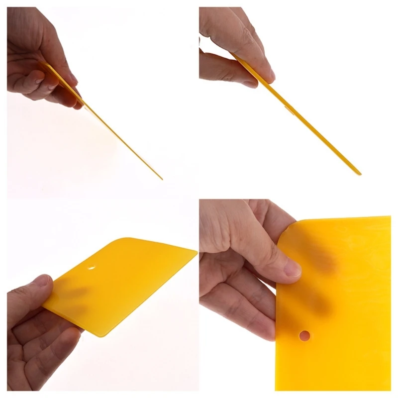 전문 자동차 차체 수리 도구 9개 플라스틱 스크레이퍼 4/5/6인치 스프레더 D7YA