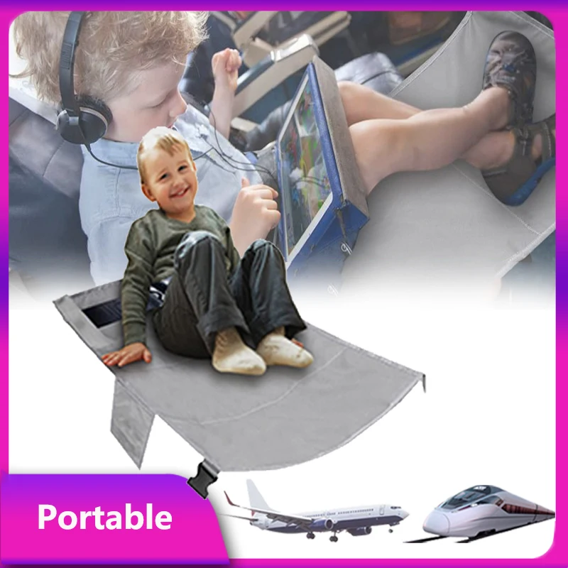 Travel Sleeping Bed For Baby Kids Adult Inflatable Pillow Lumbar Support  Bed Combination Airplane High-speed Train Car Accessory - AliExpress