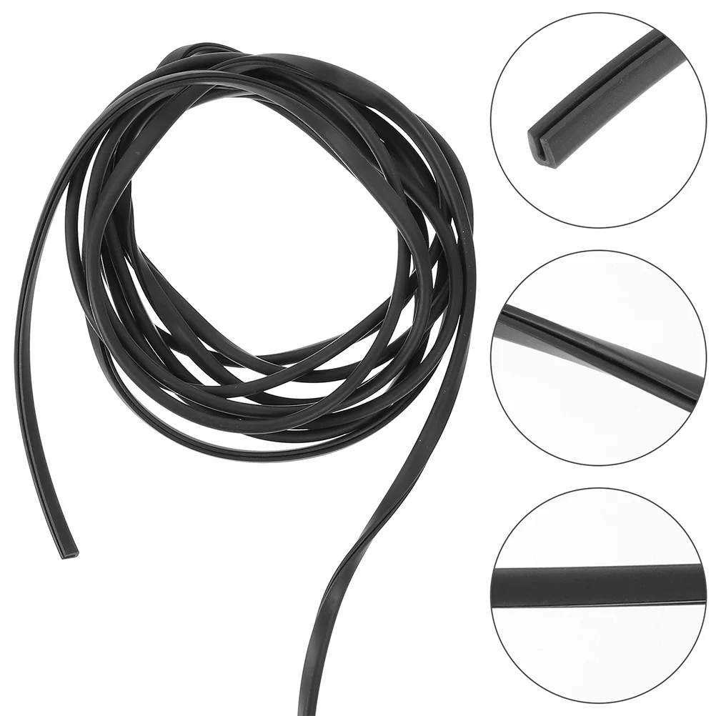 

Door Strip Sealing Caulking Weatherstrip Frame Card Rubber Trim Stripping for Doors