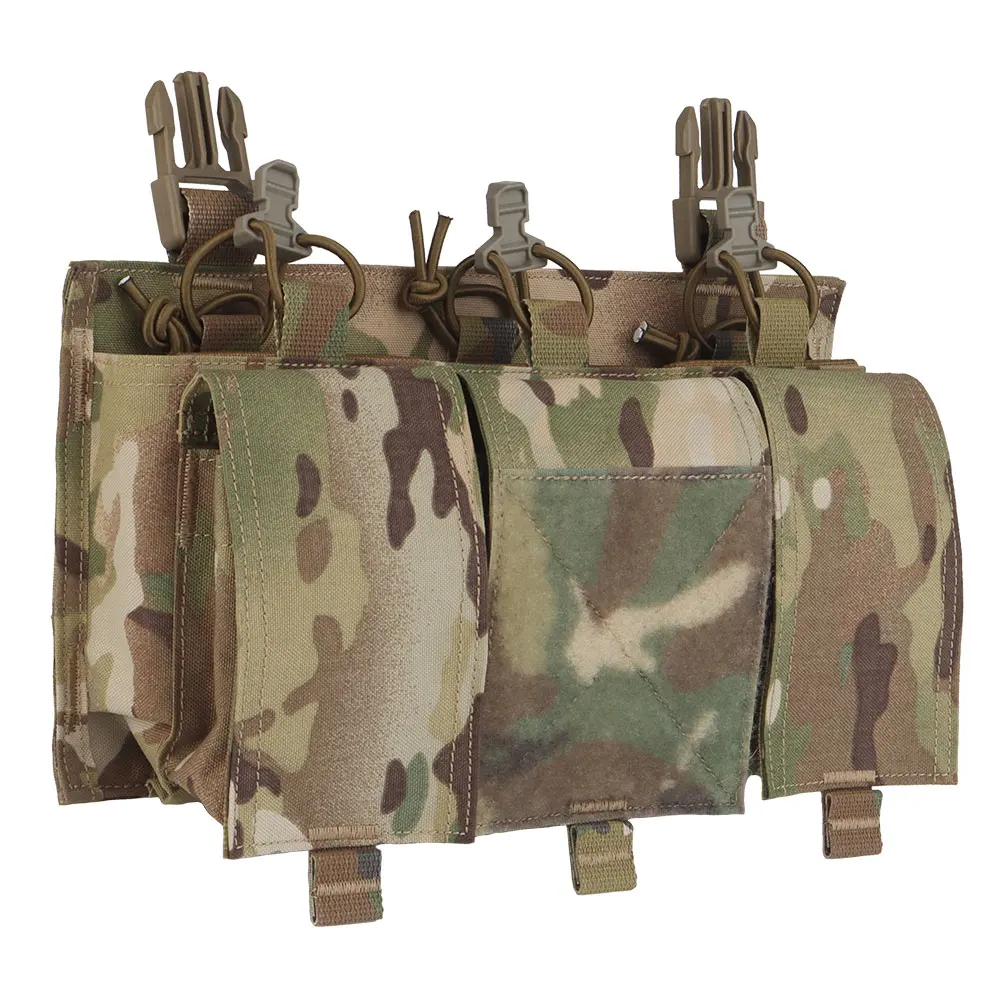 米軍 実物 M3 対戦車砲 アクセサリーケース Tactical Triple Magazine Pouch 7.62x51 Mag Pouch M4 M16 AR
