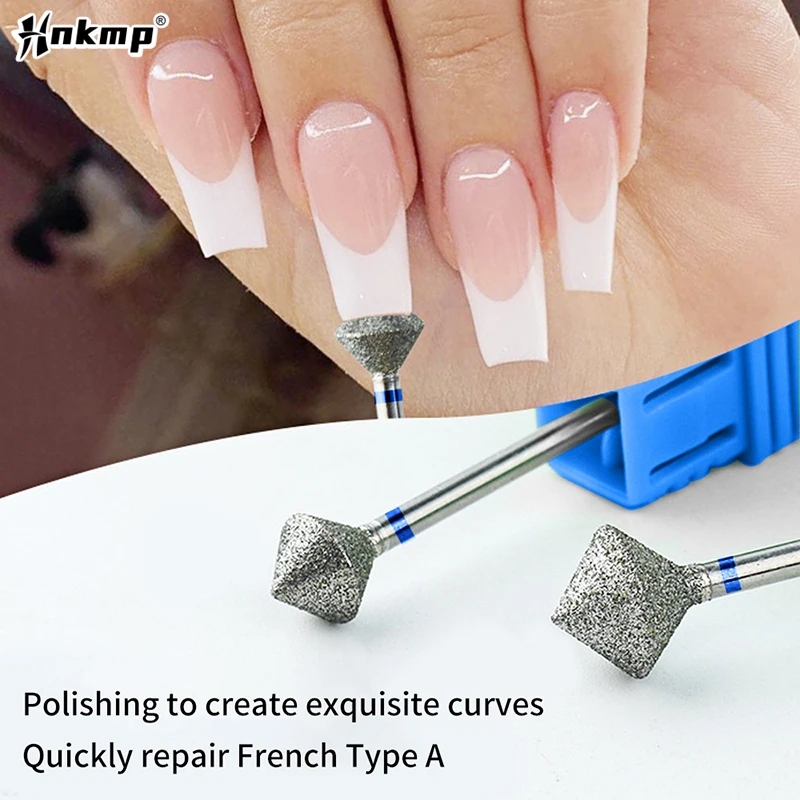 

Алмазные сверла для ногтей, Ротационные сверла для удаления кутикулы, 3/32 дюйма, аксессуары для машинки для маникюра