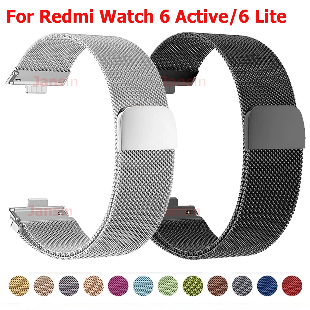 Milanese Loop Metal Wristband Replacement Strap - Elegant Bracelet