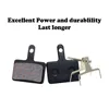 1/2/10Pairs MTB Bike Bicycle Hydraulic Disc Brake Pads Semi Metallic for b01s SHIMANO SRAM AVID HAYES Magura ZOOM Cycling 3