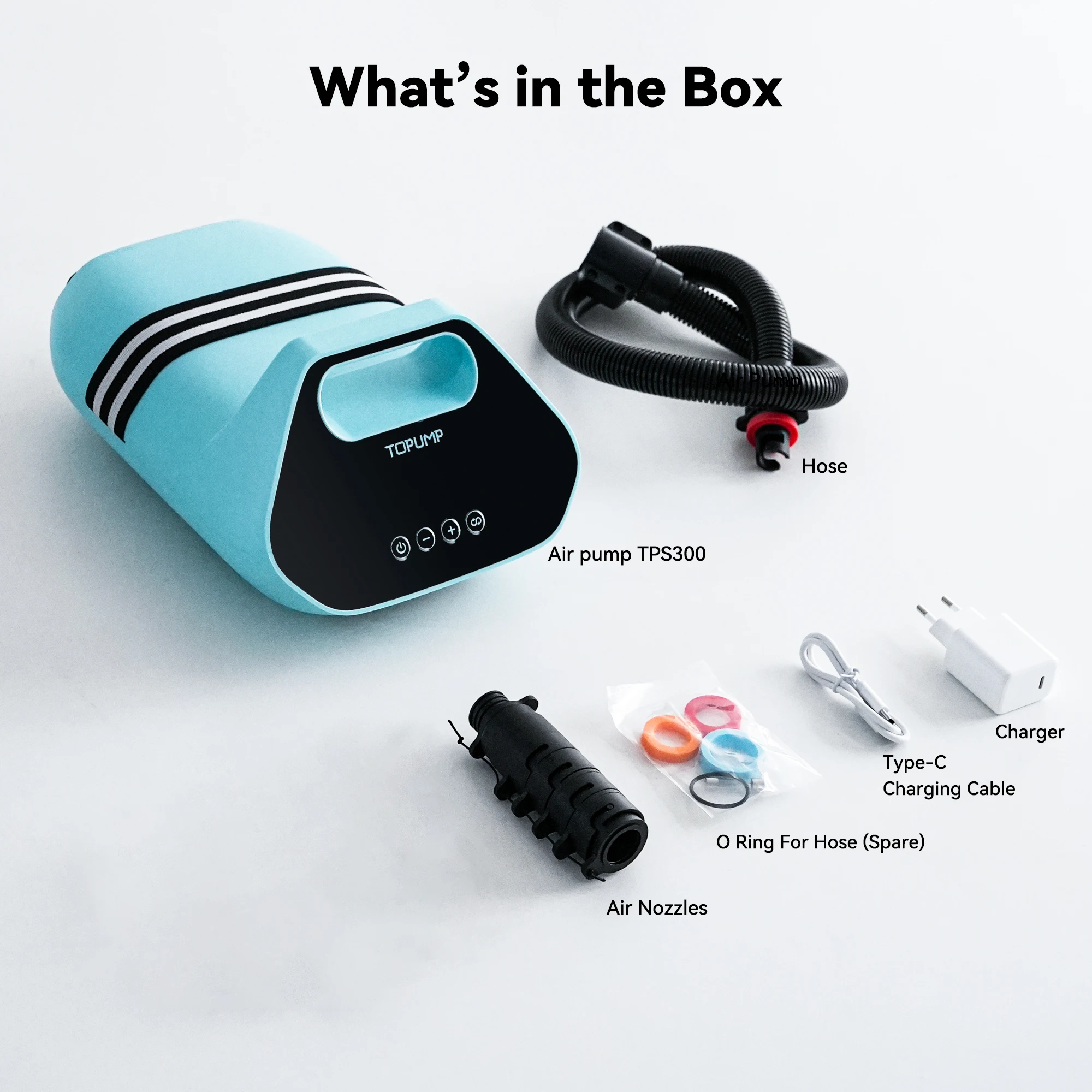 Pompa Elettrica Per SUP E Kayak - 20 PSI, Con Display E Arresto Automatico