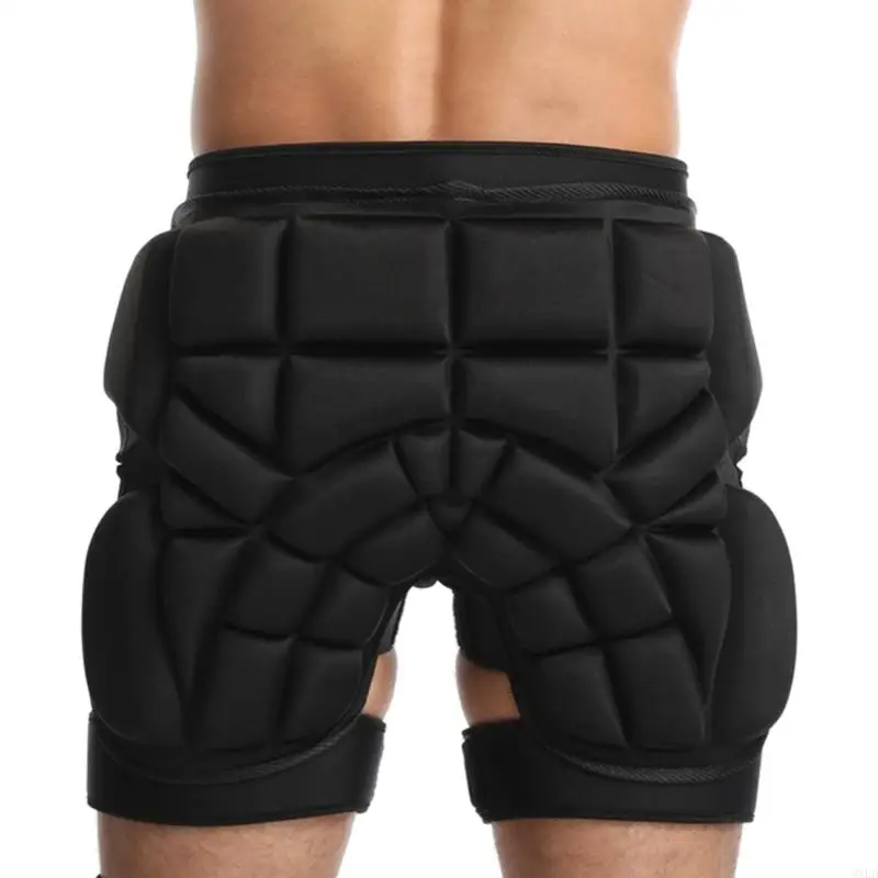 MXLD Skiing Sport Hip Protector Adjustable Snowboard Button Pad for Children Adult