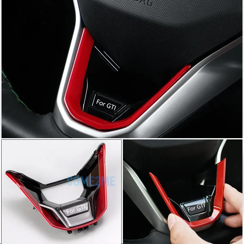 스티어링 휠 R 라인 로고 마킹, VW 파사트 B8 골프 8 MK8 액세서리, VW 자동차 장식, 신제품