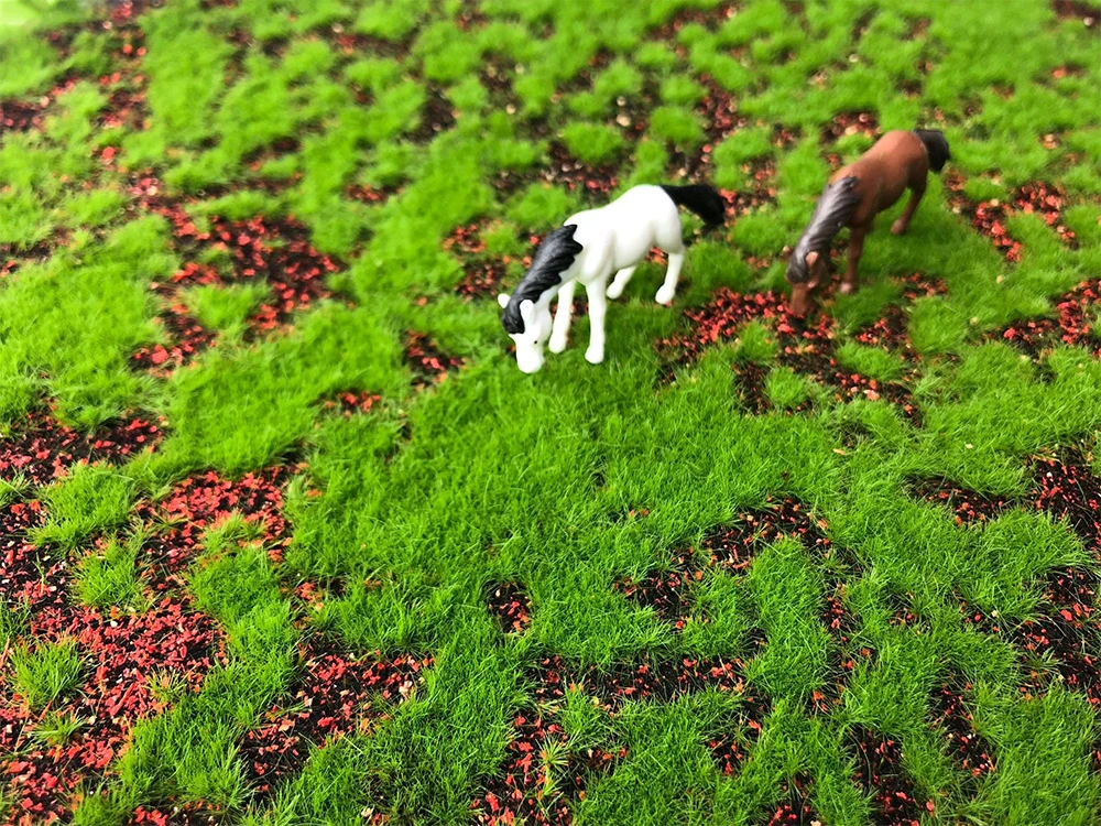 Cuttable Künstliche Simulation Moos Rasen Grüne Pflanze Gras Rasen Permanent Mini Landschaft Bonsai Hochzeit Garten DIY Dekoration – Detail 15