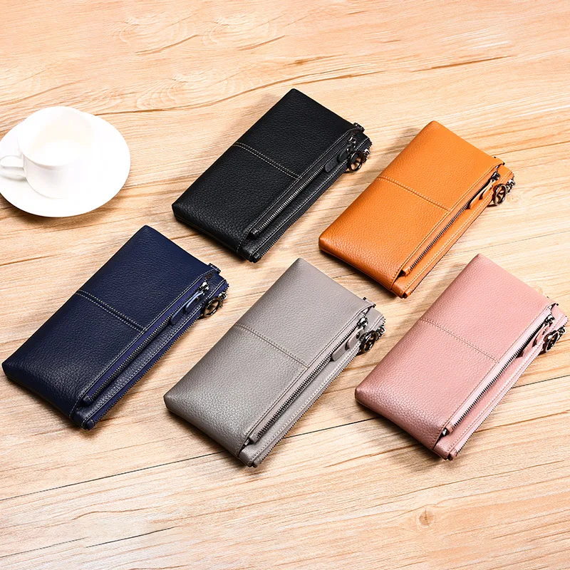 New style headskin fashion lady's handbag hand-held zipper mobile phone purse function women's handbag