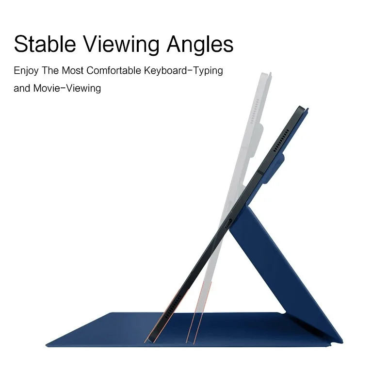 Premium Magnetic PU Folding Stand Tablet Case - Sleek and Versatile Cover