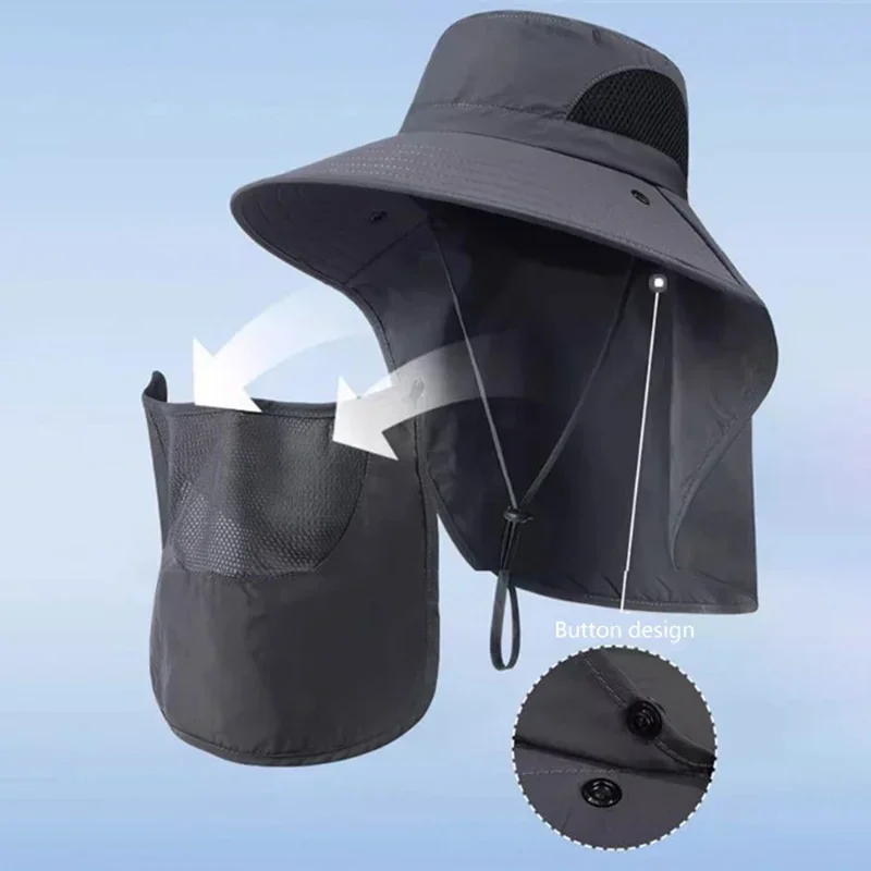 Sun Hat with Neck Flap 4