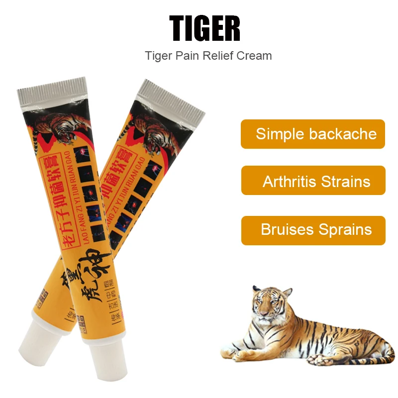 

3pcs Tiger Balm Analgesic Cream Ointment Fast Relief Aches Pains Inflammations Lumbar Spine Joint Back Chinese Medical Plaster