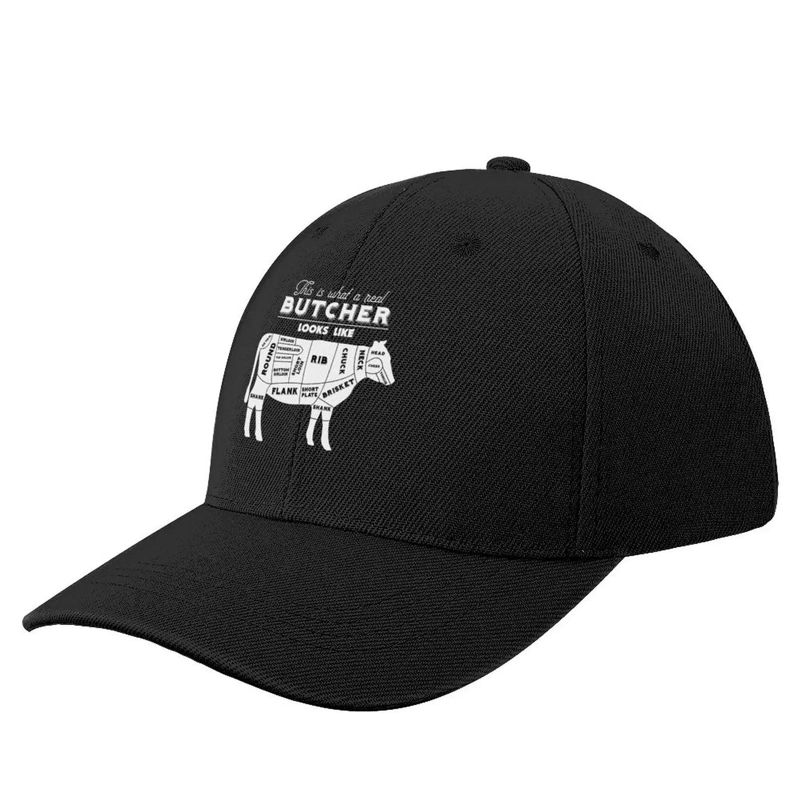 

This is What a Real Butcher Looks Like Funny Quote Baseball Cap hard hat Hats Baseball Cap Men's Hats Women's