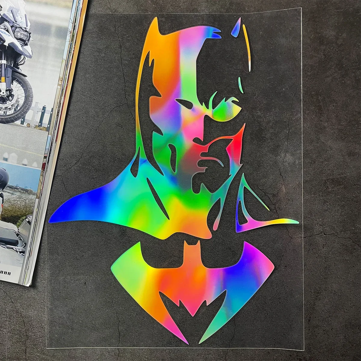 Morcego adesivos acessórios do carro janela porta pára-brisa capa de risco  dos desenhos animados legal motocicleta decalque reflexivo batmans  decoração - AliExpress, image size:1200x1200