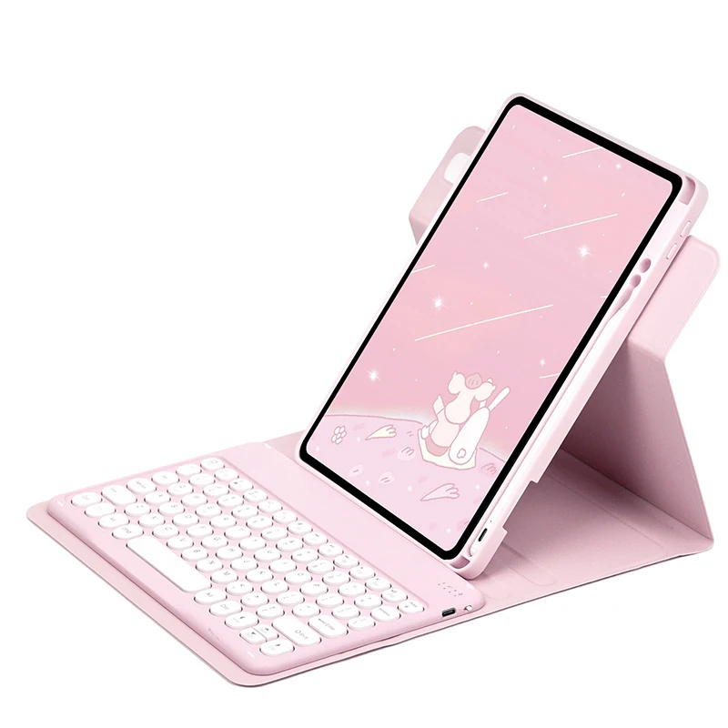 360° Rotation Magnetic Keyboard Case with Enhanced Compatibility