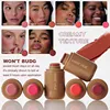 PAGE VINE Pocket Blush Stick Lip & Cheek Hydra Stick Highlighter Brightens Natural Hydrated Skin Creamy Blusher Cosmetics Makeup 2