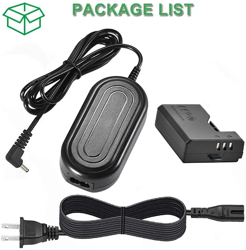 Adaptador de Alimentação ca Dr-e10 dc Acoplador Carregador Kit para Canon Eos Rebel t3 t5 t6 Beijo X50 X70 Eos 1100d 1200d Câmera Digital Ack-e10 - Image 4