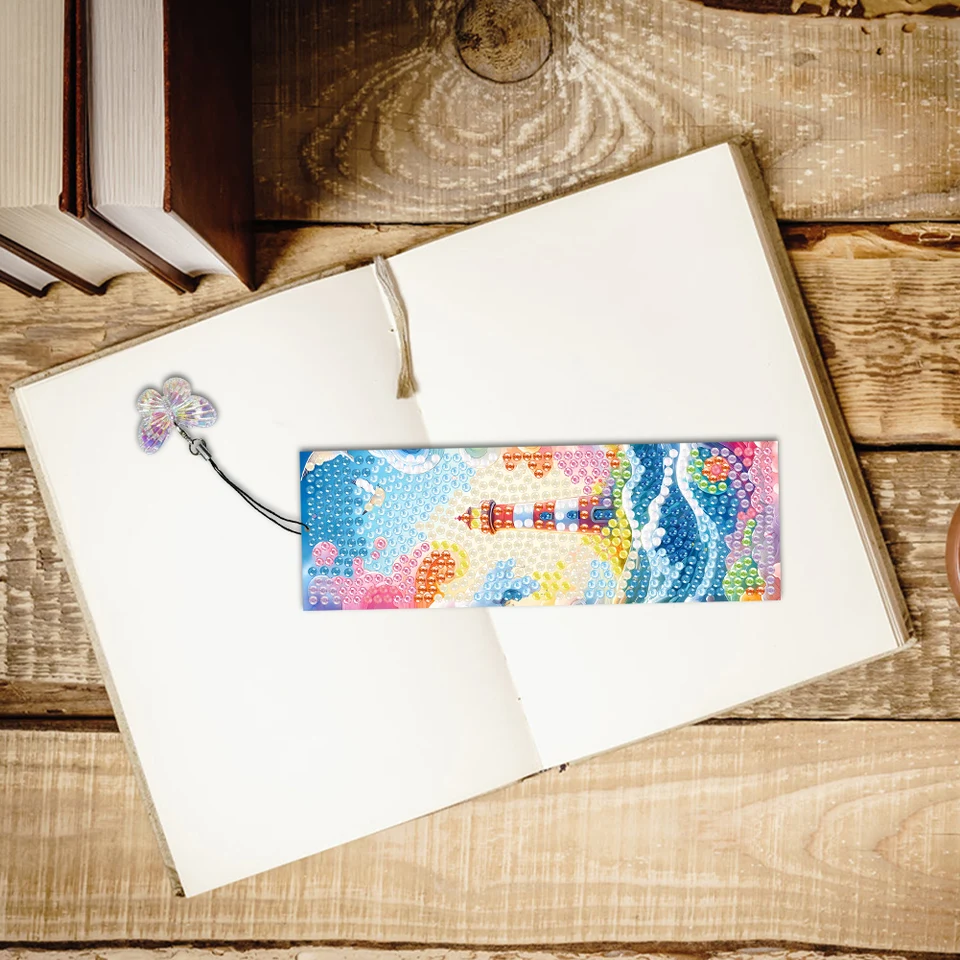 Marcapáginas Para Pintar Con Diamantes, Marcapáginas, Materi | Meses
