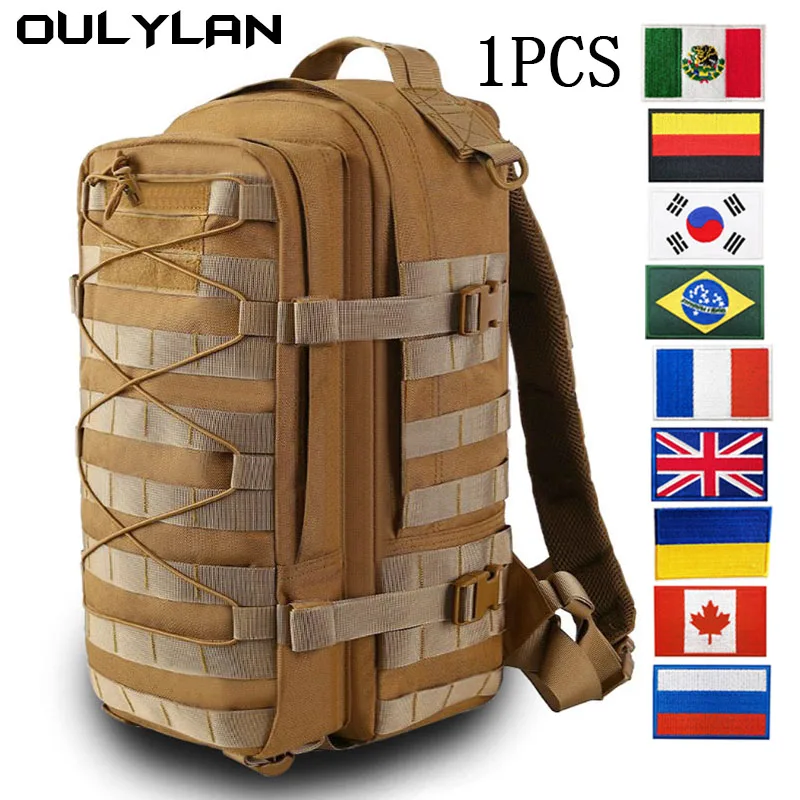 

Army Military Tactical Wear-resistant 1000D Bag Large 3P Attack Combat Backpack Outdoor Sports Mountaineering Backpack Men