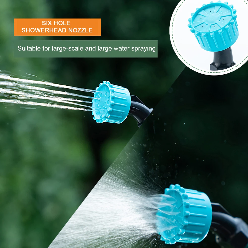 Pesticide Spray Watering Electric Tools with 2 Nozzles Hose Plant Flower Mister Sprayer Rechargeable Yard Lawn Irrigation Supply